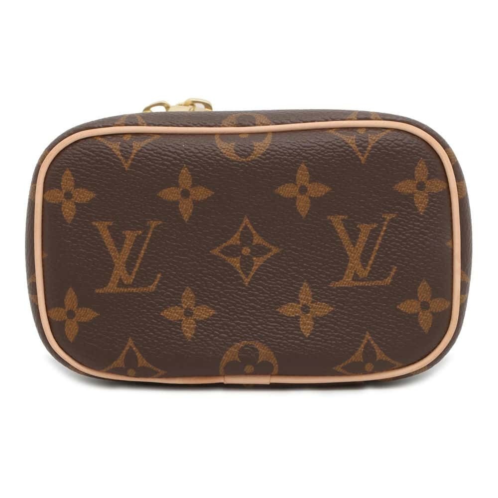 Louis Vuitton Monogram Nice Nano Vanity Bag Black - Picture 3 of 12